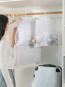 防风晾衣网袋 衣物晾晒网 网状防风网 节省空间收纳袋 可用于晾晒和收纳枕头、内衣、袜子 女士礼物 母亲节礼物 家居用品 旅行必备 洗衣房配件 - 彩色 - 查看 10