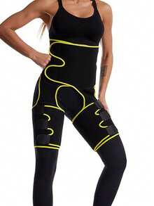 三合一塑身衣，透气可调节腰部训练带，提臀收腹运动腰带。 - 彩色 - 查看 12