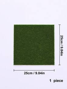5 Packs 9.8inch Fake Grass Decor For Crafts, Artificial Grass For Miniature Ornament Projects, Indoor/Outdoor Area Rug Green, Durable, And Low-Maintenance For Patios, Lawns, And More,Model Turf Grass For DIY Fairy Garden Accessories And Decor Kit - Green - View 9