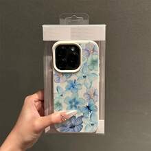 Funda de teléfono: Funda suave anti-caída de mariposa floral púrpura 7/8 Plus, funda simple y premium compatible con iPhone 14 Pro Max, funda de teléfono Apple 13, funda de pareja XS Max nueva 12 Pro anti-caída XR escarchada 11 unisex 13 cubierta completa 15 PRO funda suave 15 - Estilo 1 (1 pieza) - Ver 1