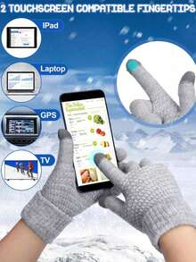 Two Pieces Winter Ear Muffs And Gloves Set, Foldable Women's Ear Muffs With Plush Faux Fur Headband, Suitable For Winter Use - Gloves + Earmuffs - View 3