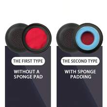 825 / Polyester Fiber Replacement Ear Cushions, Compatible With Voyager 4210, Voyager 4220, Blackwire 5200, C5200, 5210, C5211, C5220, 7225 Headphones | Memory Foam Ear Pads - one-size - View 7