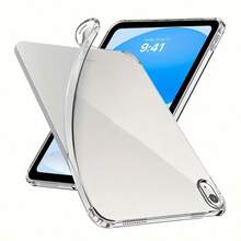 Transparent Protective Case For 2022 10th Gen 5/6th 9.7", 7/8/9th 10.2", Pro 11" 2018-2024, Air 11" 2024, Air5, Air4, Mini6, 7. Soft Protective Cover With 4 Corner Air Cushions, Anti-Scratch, High Clarity, High Transparency. Great Gift For Family And Friends. Protective Case. - Clear - View 3