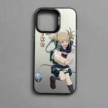 Himiko Toga A-Academia Hero Phone Case Compatible With  17 16 15 14 13 12 11 Pro Max Air Multicolor Matte Laser Metallic Aurora Case, Cover Compatible With  17 Pro Case,  17 Pro Max Case,  17 Case,  16 Pro Case - z2 - 查看 9