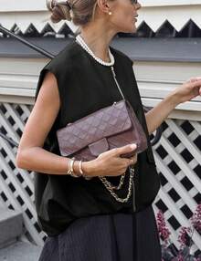 Women's Oversized Zip Up Cargo Vest Casual Ruched Hem Sleeveless Jackets Vest Top With Pockets - trắng - Xem 9