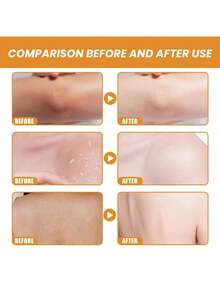 JAYSUING Gel Exfoliante Corporal 50g - Blanqueamiento e Iluminación, Limpieza Profunda de Piel, Suaviza e Hidrata - Envío Gratis - Con Vitamina C para Cara y Cuerpo,regalos para hombres y mujeres adecuados para, San Valentín, Año Nuevo, cumpleaños, bodas y fiestas,skin care,cosmética,maquillaje,skincare,gloss,ofertas,Envío Gratis - Ácidos de frutas - Ver 3