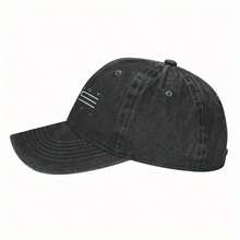 Stellar Blade Vintage Washed Cotton Baseball Cap - Adjustable Sun Protection Dad Hat For Women, Black Y2K Video Game Design, Breathable Fashionable, Suitable For Outdoor Sports - 藏青 - 查看 3