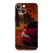 Étui transparent pratique compatible avec 15 14 13 12 11 Pro Max XS X XR 7 8 Plus. Étui transparent et antichoc. Voiture de sport bleue et rouge. Étui compatible avec 17, 17 Pro, 17 Pro Max - B7 - Voir 10