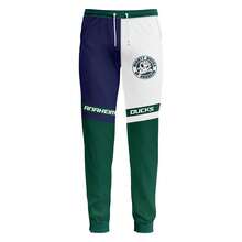 Anaheim-Ducks Men'S Stylish 3D Lion Print 2pcs Athletic Wear Set - Long Sleeve Hoodie & Joggers, Casual Outdoor & Gym Wear For Spring/Fall, Football Team Pattern Design, Comfortable & Breathable Fabric, Perfect For Comfortable Fit - 彩色 - 查看 3