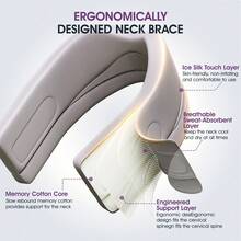 Babaka Neck Brace Cervical Collar - Neck Support Brace Suit For Sleeping, Soft Foam Wraps Keep Vertebrae Stable And Aligned For Relief Of Cervical Spine Pressure For Women & Men - S - View 4