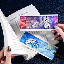 5厘米*2米/卷 星空梦幻DIY剪贴簿和纸胶带，全息银色星系主题文具用品，6种款式可选 - 白色 - 查看 3