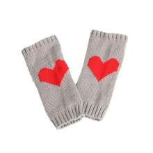 Mrotrida Women's Punk Fingerless Glove Cosplay Ripped Gloves For Halloween Costume Party 1Pair,HeartGrey-1 - 心灰-1 - 查看 5