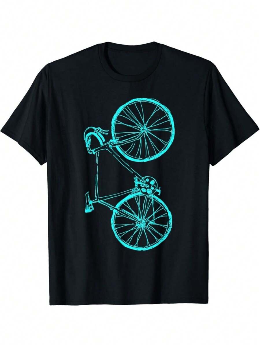 Vintage Ride Your Bike _ Cycling _ Triathlon Gift Unisex T-Shirt - Negro - Ver 1