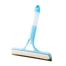 1pcs 3-In-1 Bathroom Glass & Mirror Cleaner With Spray & Squeegee - Xanh và trắng - Xem 5