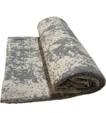Living Room Or Bedroom Rug, Various Sizes, 100% Cotton. Thick And Very Soft, Machine Washable! - 抽象灰色 - 查看 2