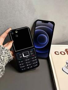 ¿Qué funda de teléfono con patrón de gato caprichoso es compatible con las fundas de teléfono   17  16 Pro Max  15 Pro Max  13 y  12? Fabricada en material de TPU, proporciona protección contra golpes y caídas. Es un gran regalo para familiares, amigos, novios, novias y Halloween. - Negro - Ver 4