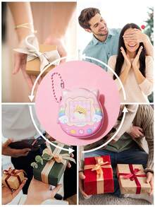 1pc Mini Memo Pad Keychain, Stress Relief Sticky Notes Keychain, Portable, Suitable For Students And Office Use, Sticky Note Keychain, Back To School Gift, Back To School Supplies, Student Memo Pad Hanging Accessory, Car Key Chain Accessory, Keychain, Christmas Gift, Church Souvenir, Birthday Gift, Wedding Gift, Holiday Gift, Party Favor, Event Souvenir, Friend Gift.