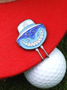 1/3 Chiếc Dụng Cụ Đánh Dấu Bóng Golf Kẹp Mũ Golf Hợp Kim Từ Tính Phụ Kiện Golf Gậy Golf, Nhiều Màu Sắc, Tư Thế Golf, Xe Golf - Nhiều màu - Xem 18