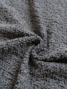 1 قطعة منشفة كنبة بنمط السمك، غطاء كنبة فاخر وأنيق، واقي كنبة زخرفي، مضاد للانزلاق والغبار والخدش، مناسب لجميع الفصول، غرفة النوم وغرفة المعيشة والمكتب - رمادي غامق - مشاهدة 10