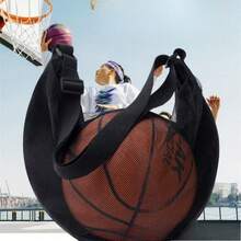 1pc/2pcs/3pcs Mesh Basketball Bag With Zipper Pocket, Large Capacity, For Sports Training, Ball Storage Bag, Volleyball Net Bag, Fitness Bag, Ideal For Gym & Fitness Enthusiasts, It's A Great Choice As A Gift For Fitness Enthusiasts