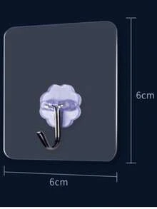 1pc Wall-Mounted Toothbrush & Toothpaste Holder, Space-Saving Bathroom Storage Rack, No Drilling Or Adhesive Required, Hygienic Countertop/Bathroom Organizer - Multicolor - View 3