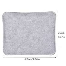 1PC Needle Felting Poked Pad ,Wool Felt Workplace Wear-Resistant Mat, Cushion Wool Felting Handmade Craft Accessories Tool,Multiple Sizes - Light Grey - View 13
