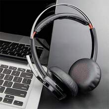 825 / Polyester Fiber Replacement Ear Cushions, Compatible With Voyager 4210, Voyager 4220, Blackwire 5200, C5200, 5210, C5211, C5220, 7225 Headphones | Memory Foam Ear Pads - one-size - View 9