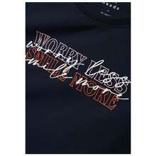 Name It Long-Sleeve T-Shirt 49299964494163 For Unisex Children In Color Blue - الأزرق - مشاهدة 3