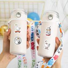 500PCS/Roll Funny Silly Goose Meme Sealing Sticker Cute Animals Roll Decal DIY Luggage Phone Guitar Scrapbook Party Gifts - Multicolor - View 4