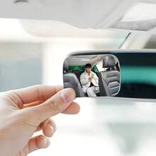 2pcs/Set Car Rearview Blind Spot Mirrors - Wide Angle Glass For Reversing And Seat Underside Observation, Anti-Glare And Waterproof, Suitable For Parking And Lane Change Safety - A - View 4