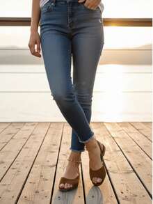 Women Gladiator Sandals - Camel - View 2