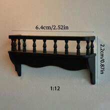 迷你欧式复古家居装饰模型，迷你艺术场景，娃娃屋壁挂架装饰，娃娃屋景观模型，微缩场景摄影道具，角色扮演玩具，壁挂式微缩场景，斋月礼物 - 彩色 - 查看 9