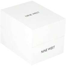 Nine West - Reloj con correa para mujer - Gris/Oro rosa - Ver 5