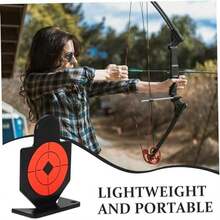 BESPORTBLE 4 Piezas De Tiro con Objetivos Pequeños Herramienta Ajustable Objetivo De Ejercicio Ayuda De Práctica Duradera Soporte para Objetivo Objetivo Portátil Objetivo De - 7.00X5.00X4.50CM-como se muestra - Ver 5