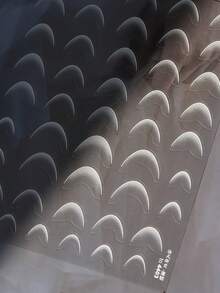 1pc French Ombre Curved Lines Minimalist Chic 5D Nail Art Stickers Embossed Elegant Nail Decals Self-Adhesive Manicure Tips Accents For Women - Multicolor - View 7