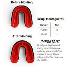 Venum  Protector bucal - Rojo - - Ver 5