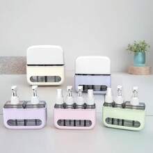 1件套旅行装喷雾瓶，化妆水瓶，可重复灌装的洗漱用品容器，旅行便携装 - 彩色 - 查看 16