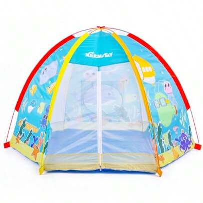 NARMAY® Play Tent Ocean World Dome Tent For Indoor/Outdoor Joy - 182 X 152 X 121 Cm