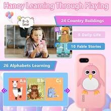 3-10 Years Old Kids Interactive Toy Phone, 32GB Penguin Shaped Smart Phone, Suitable For Home And Party Use - Multicolor - View 8