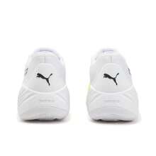 PUMA Fusion Nitro 圆头系带布面缓震防滑耐用轻便低帮男士篮球鞋 - 白黃色 - 查看 4