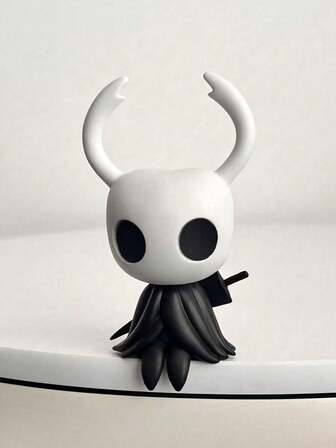 1pc דמות משחק Hollow Knight פסלון חמוד, קישוט אסיפה מתאים לרכב/שולחן עבודה/בית, עשוי מחומר PVC, יכול לשמש כקישוט או מתנה/אוסף, מתאים גם לקישוט הגינה