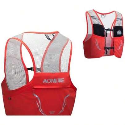 AONIJIE Chaleco de hidratación de 2.5 L, ligero, transpirable y estable, adecuado para hombres y mujeres al aire última intervensión, maratón