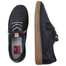 Fluchos Lace Shoes 10121-802238 For Man In Color Blue - الأزرق - مشاهدة 3