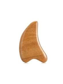 1/2pcs/Set Natural Sandalwood Face Massage Comb, Facial Beauty Tool, Gua Sha Board Set, Suitable For Head, Face, Body Meridian Massage - Brown - View 12