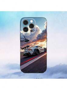 Coque de téléphone compatible avec les modèles BMW Sport Car pour iPhone 16, 15, 14, 13, 12, 11, Pro, X, XS, Max, XR, Plus, Mini. Coque souple noire. Coque compatible avec les modèles 17, 17 Pro, 17 Pro Max - Z4 - Voir 2