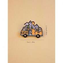 Cartoon Bus Enamel Pin, Casual Style Zinc Alloy Brooch, Used For Clothing And Bag Decoration, Fashionable Accessory Badge, Suitable For Students Halloween Pin For Clothes Bag Charm School Kpop Backpack Teacher Supplies Bag Charms Cute Office Accessories Shirts Jacket Jewelry Autumn-Winter Accessories,Suitable For Teens, Youth,Men,Casual, Outdoor, Athletic, Vacation, Graduation Gifts, Birthday, Daily Wear Clothes Pin Funny Teacher Gifts Costume Accessories Christmas - Nhiều màu - Xem 5