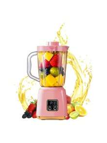 This USB Rechargeable Portable Blender Is Equipped With An LED Display And Ice Crushing Function, With A 1500mAh Battery Capacity. It Is Compact And Portable, Suitable For Making Milkshakes, Juices And Fresh Drinks. It Has A Detachable Design For Easy Cleaning, 36V Voltage, And Is An Ideal Kitchen Tool With A Transparent Cup Body.