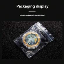 Anime Gold Plated Gold Coin Game Commemorative Coin Mewtwo Charizard Gold Coin Game Collection Children Gift - Multicolor - View 6