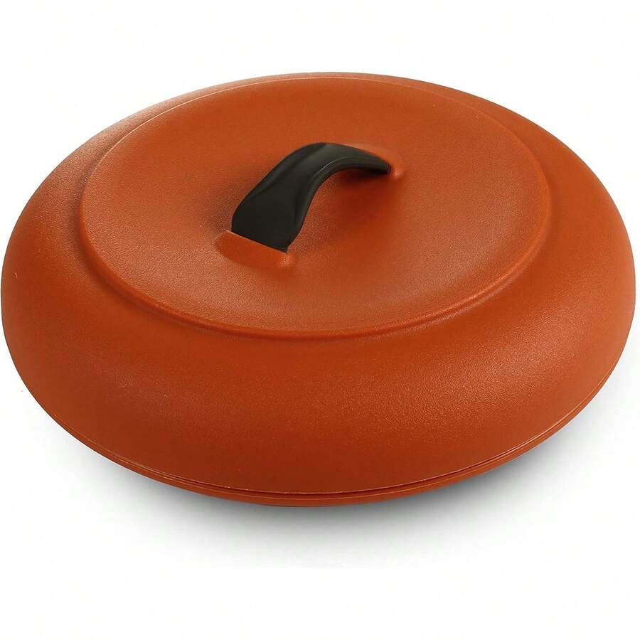 Calentador de tortilla para microondas, extragrande, color terracota, 507-1102WP - Patrón de granito - Ver 1