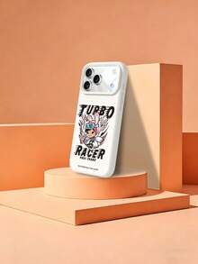 Paul Frank Licensed Silicone Phone Case, Full Body Protective With Camera Cover, Pink Rabbit Letter Pattern, New Design Compatible With IPhone 13/14/15/16/17 Pro Max - Multicolor - View 4